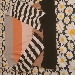 No brand multi-colored block sweater. NWOT.